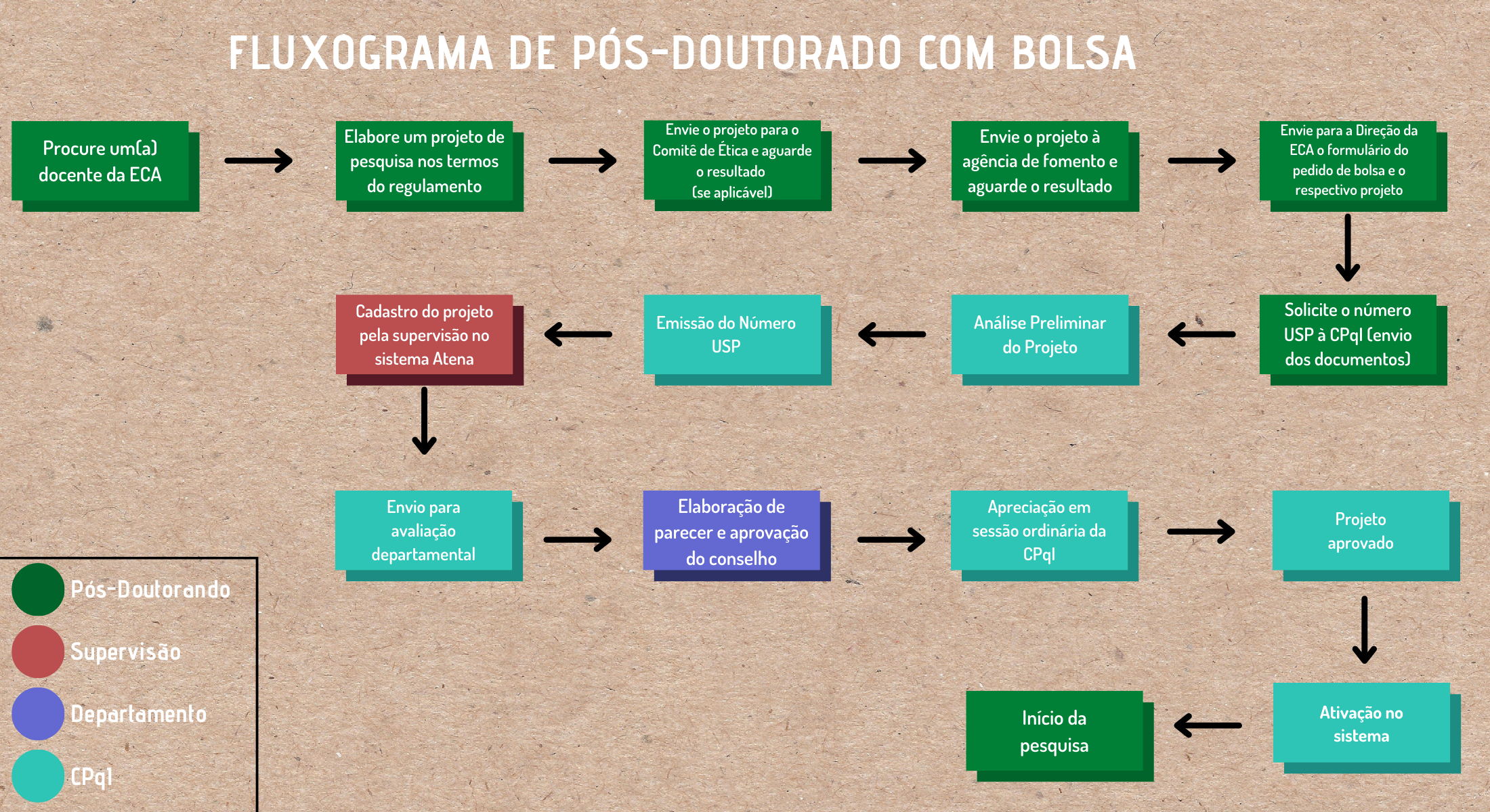 Fluxo de Pós-Doutorado com bolsa