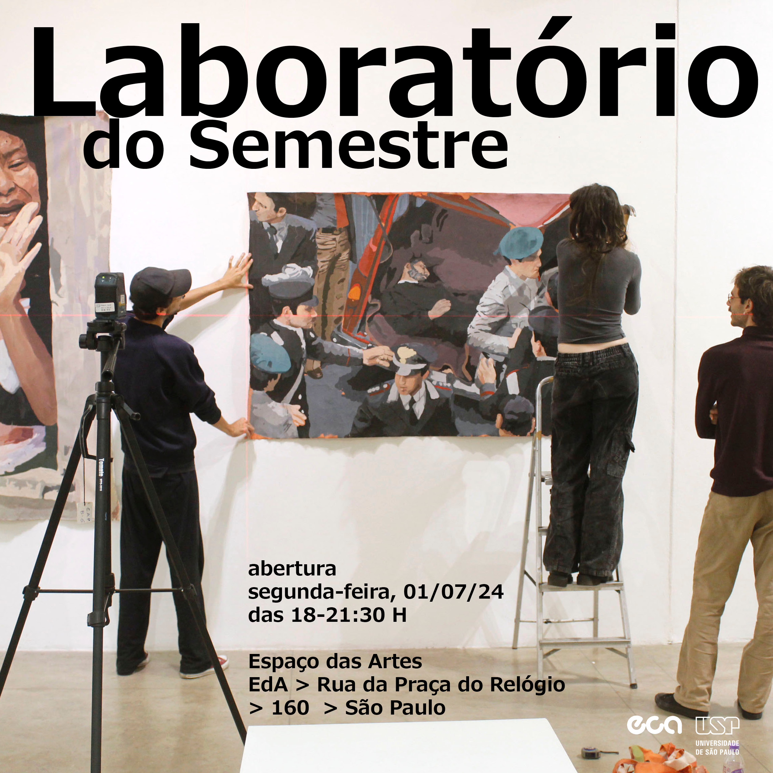 Cartaz da edição de 2024 do &quot;Laboratório do Semestre&quot;