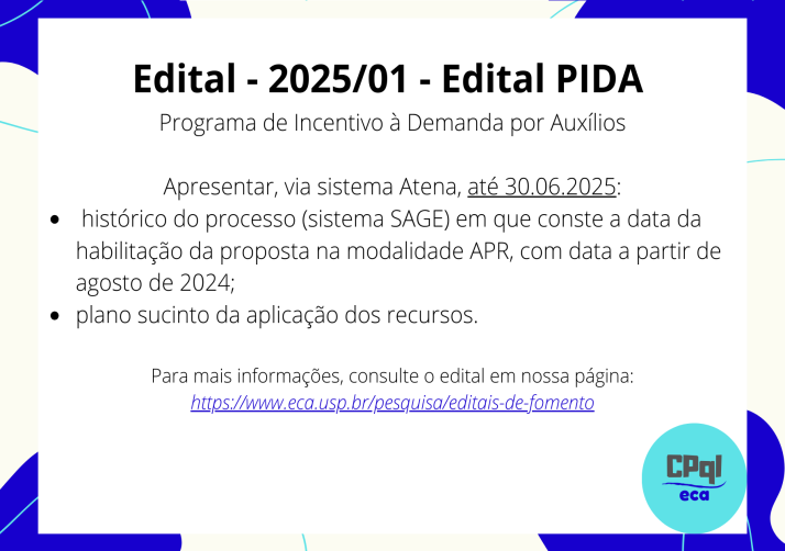 Edital PIDA