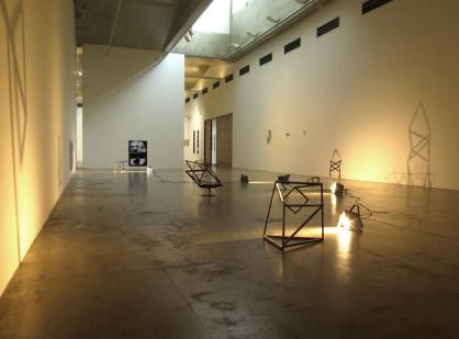 Fotografia da exposição Gravidade