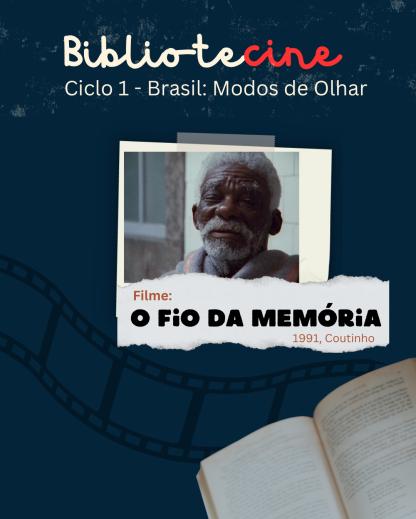 cartaz o fio da memoria