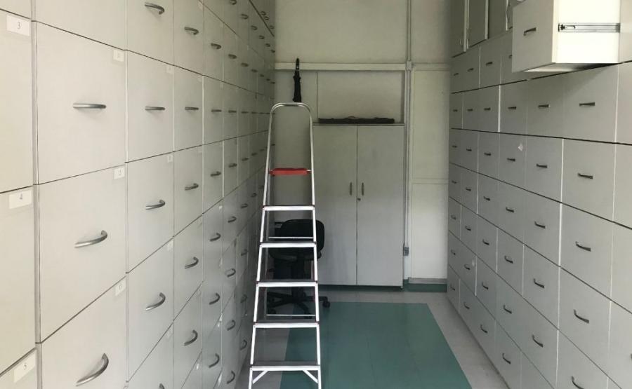 Novo mobiliário para arquivo de documentos