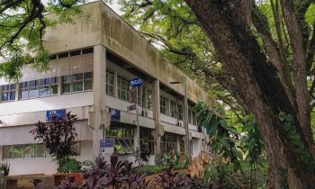 fachada do prédio 4 da ECA-USP