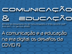 capa da revista comunicação e educação