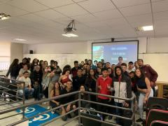 Visita acolhedora ECA - USP Estudantes das Etecs Raposo Tavares, Sapopemba e Itaquera