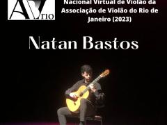 ALUNO PREMIADO - III Concurso Nacional Virtual de Violão da Associação de Violão do Rio de Janeiro (2023)
