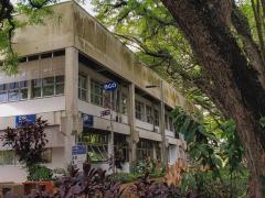 fachada do prédio 4 da ECA-USP